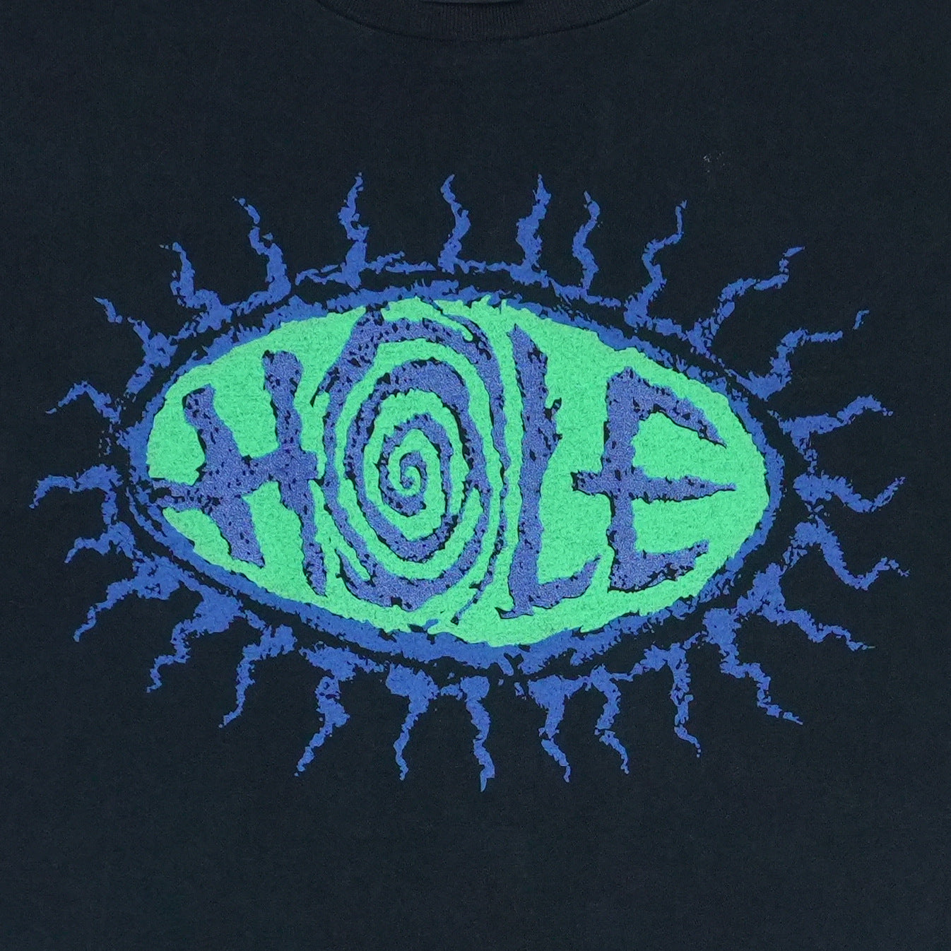 1995 Hole Use Once and Destroy Tour Shirt Detail