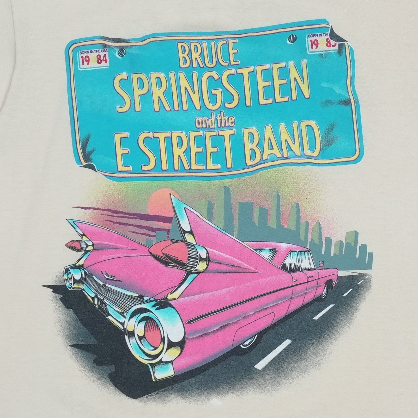 1984 Bruce Springsteen Born In The USA Tour Shirt