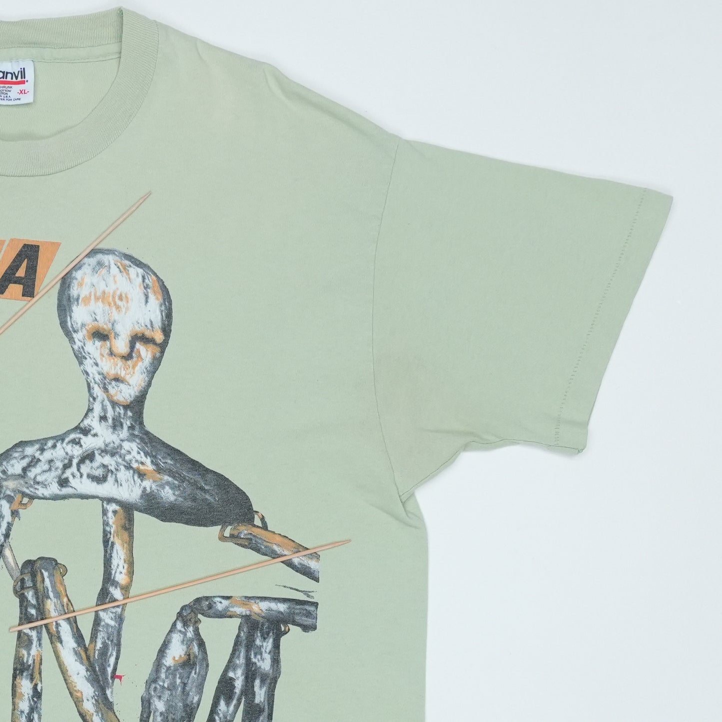 1993 Nirvana Incesticide Shirt Detail