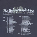 1985 U2 Unforgettable Fire Tour Shirt Detail