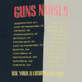 1991 Guns N Roses Color Change Shirt