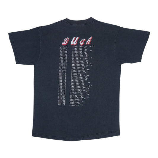 1995 Bush Sixteen Stone Tour Shirt Back