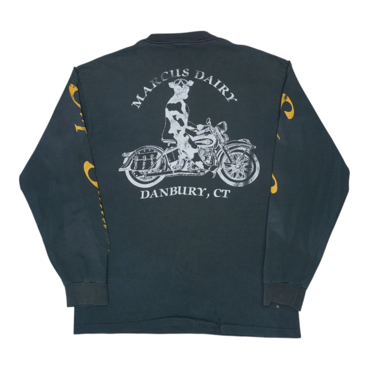 1993 Super Sunday Motorcycle Long Sleeve Shirt Back