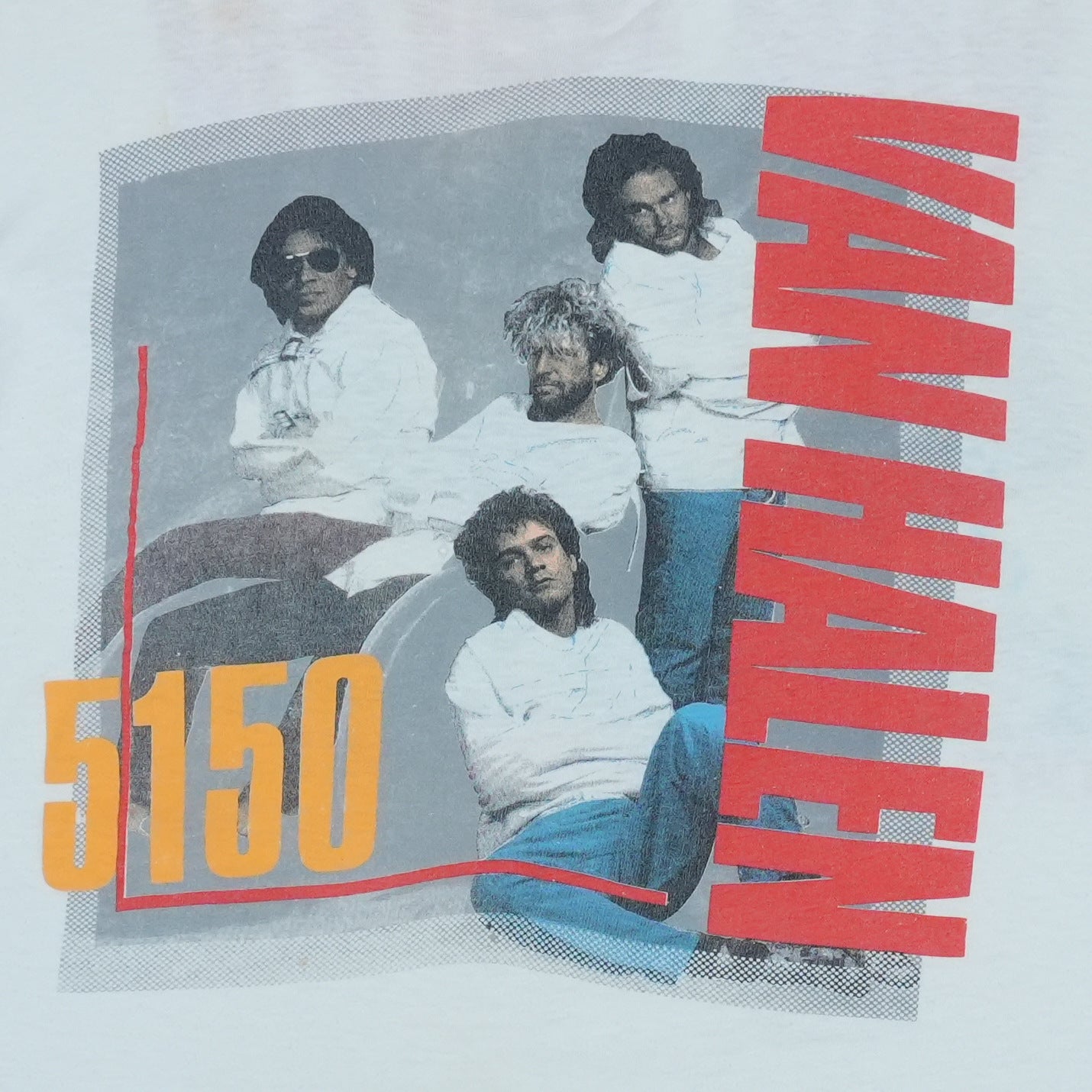 1986 Van Halen Tour Shirt