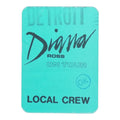 1983 Diana Ross On Tour Backstage Pass