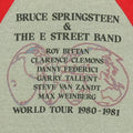 1980 Bruce Springsteen E Street Band Tour Jersey Shirt