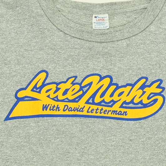 1980s Late Night With David Letterman Shirt