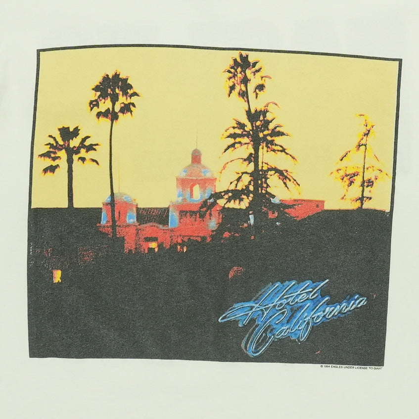 1994 Eagles Hotel California Hell Freezes Over Tour Shirt