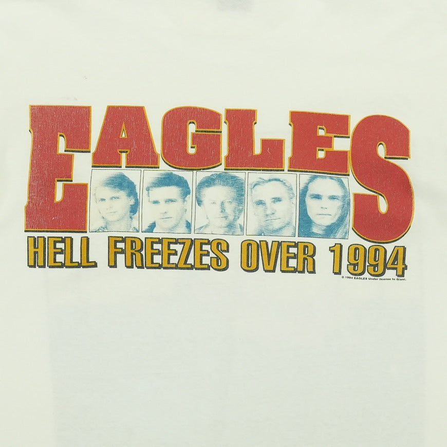 1994 Eagles Hotel California Hell Freezes Over Tour Shirt