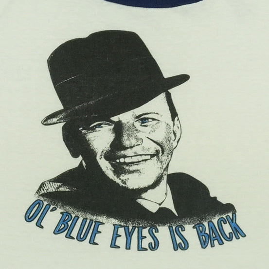 1973 Frank Sinatra Ol' Blue Eyes Is Back Shirt | Authentic Vintage
