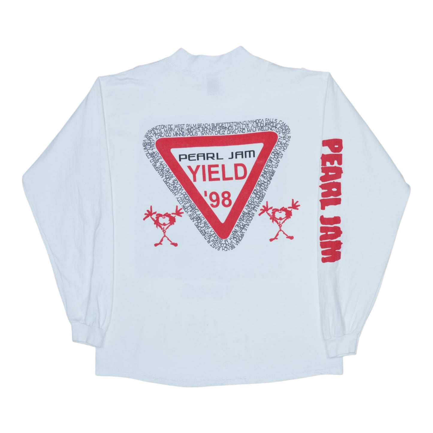1998 Pearl Jam Long Sleeve Tour Shirt