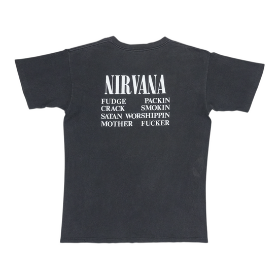 1996 Nirvana Vestibule Shirt | Authentic Vintage Tee – WyCo Vintage