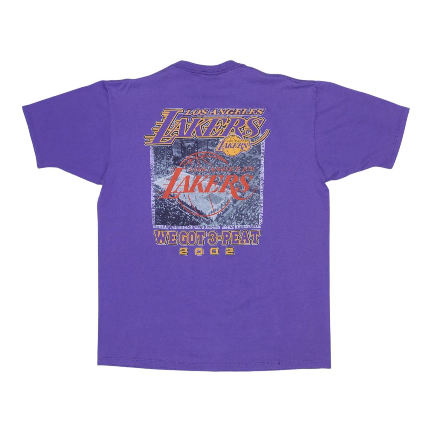 2002 Los Angeles Lakers Three Peat Shirt