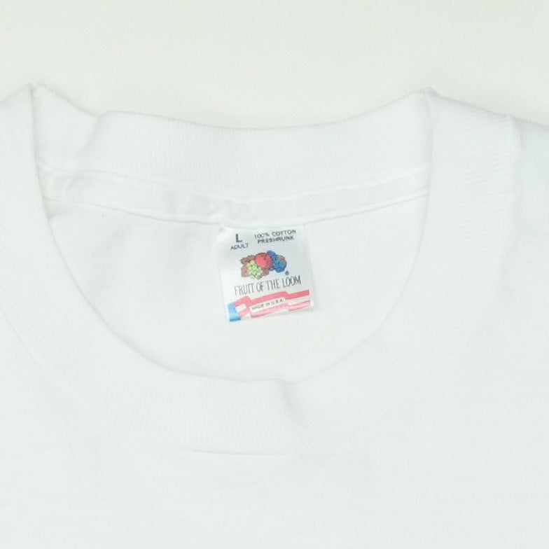 1992 They Were Here First Humanitees Shirt Detail