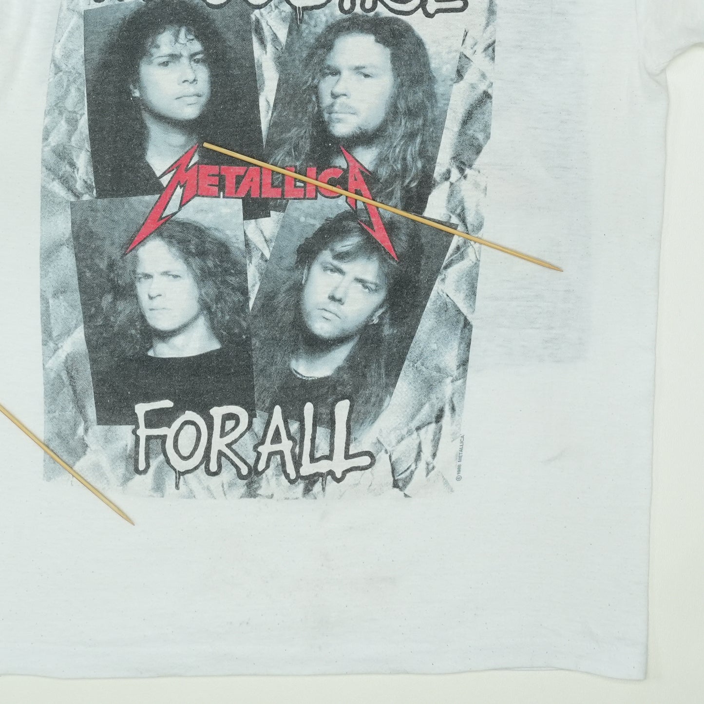1988 Metallica And Justice For All Shirt