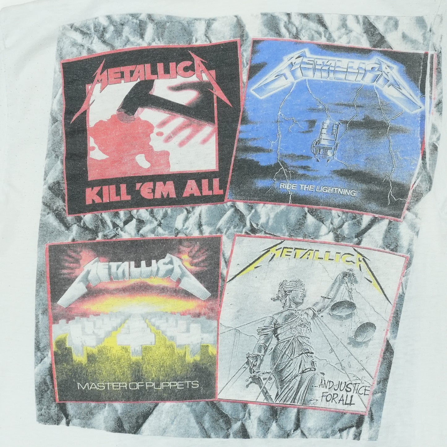 1988 Metallica And Justice For All Shirt