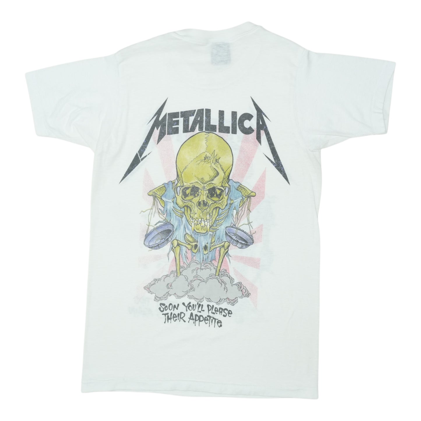 1988 Metallica Doris Shirt Back