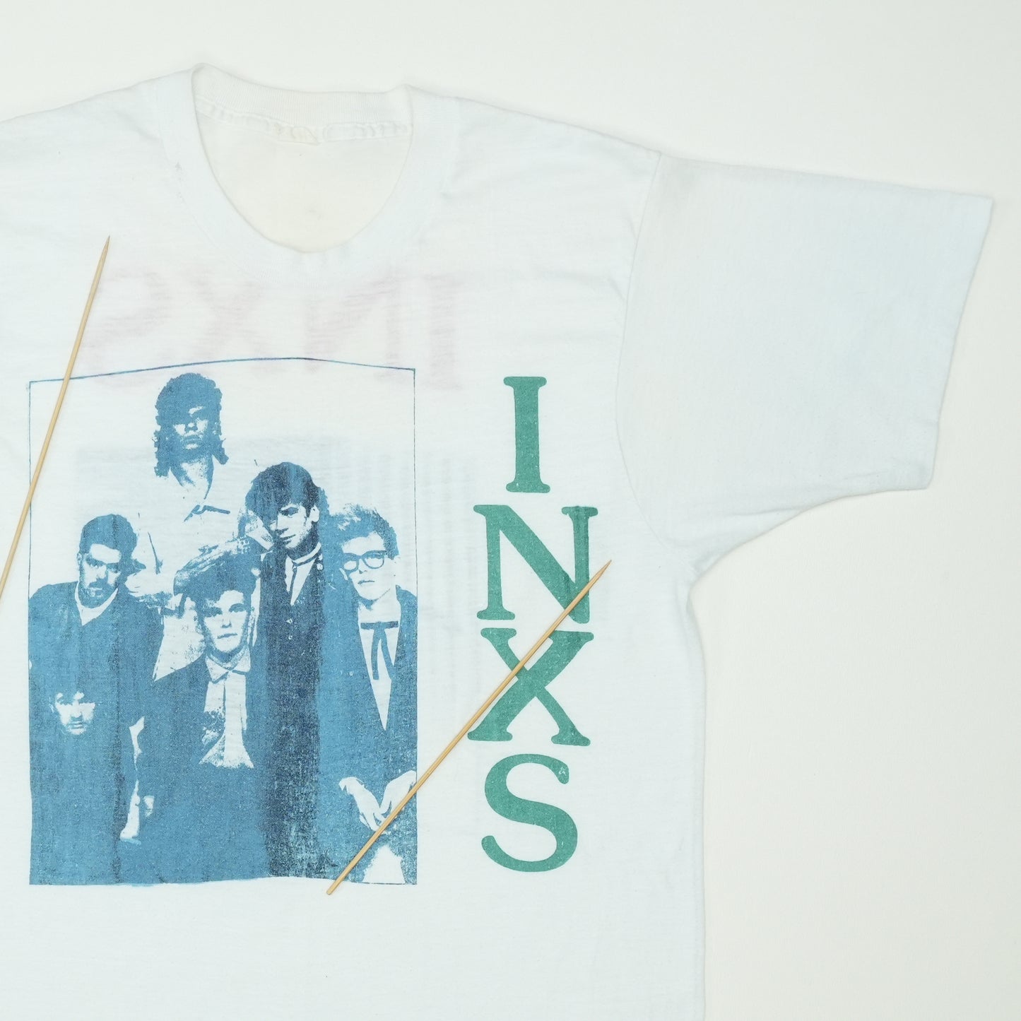 1980s INXS Shirt Detail