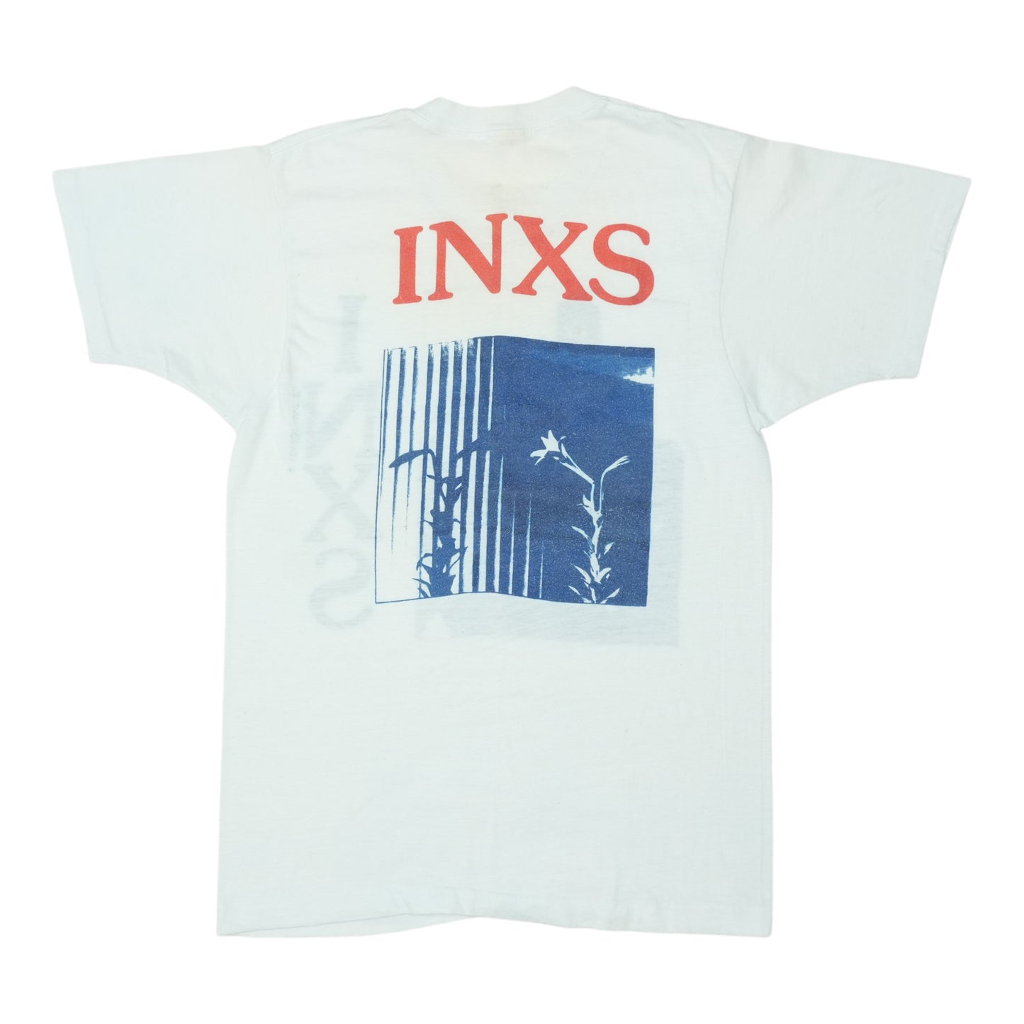1980s INXS Shirt Back