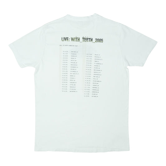 2005 Nine Inch Nails With Teeth Tour Shirt Back