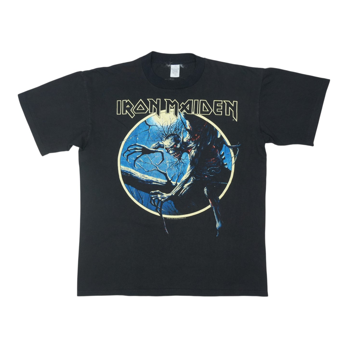 1992 Iron Maiden Fear Of The Dark Tour Shirt