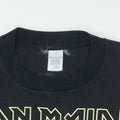 1992 Iron Maiden Fear Of The Dark Tour Shirt Detail