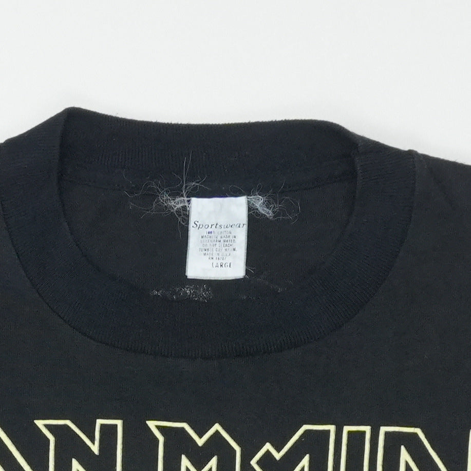 1992 Iron Maiden Fear Of The Dark Tour Shirt Detail
