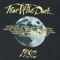 1992 Iron Maiden Fear Of The Dark Tour Shirt Detail