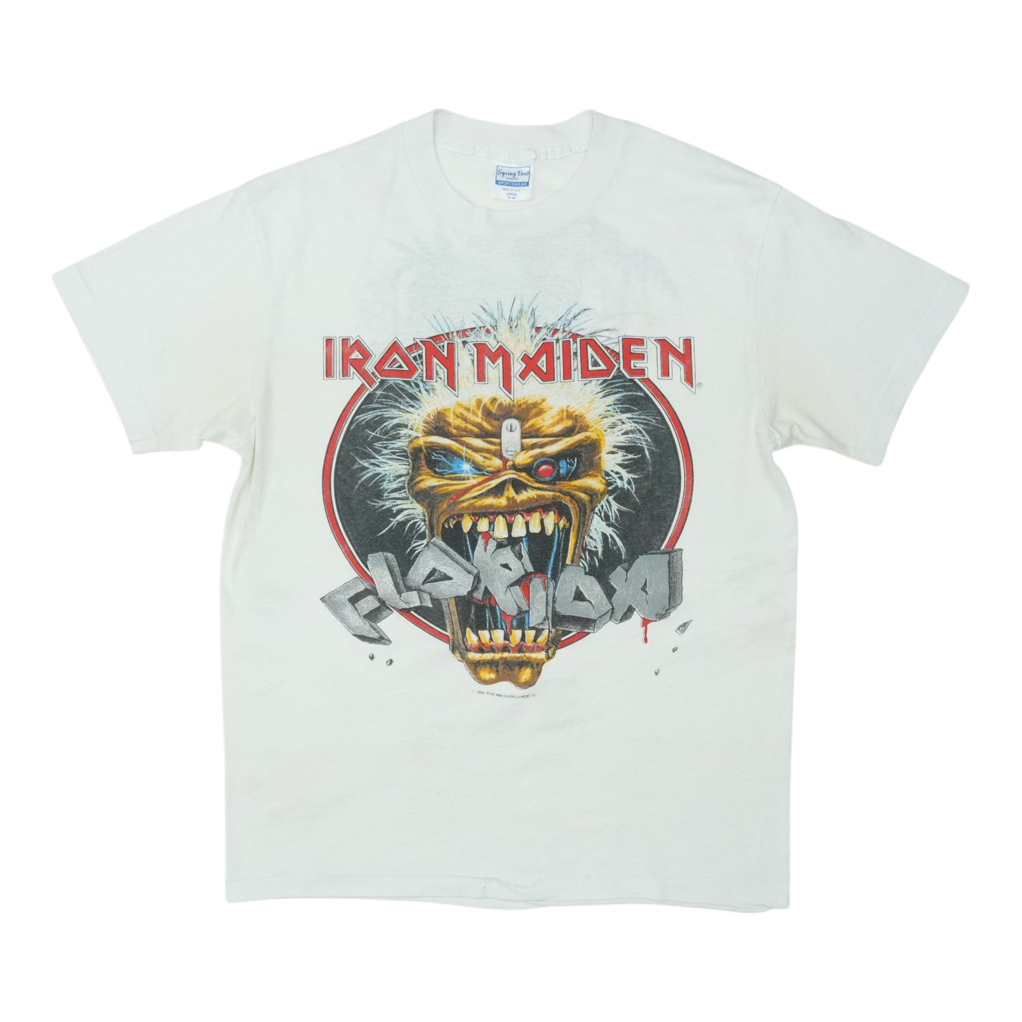 1988 Iron Maiden Florida Tour Shirt