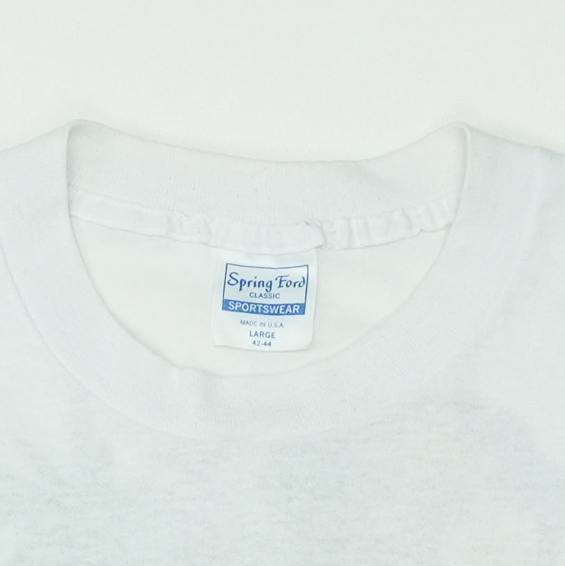 1988 Iron Maiden Florida Tour Shirt Detail