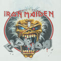 1988 Iron Maiden Florida Tour Shirt Detail