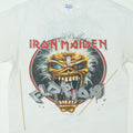 1988 Iron Maiden Florida Tour Shirt Detail
