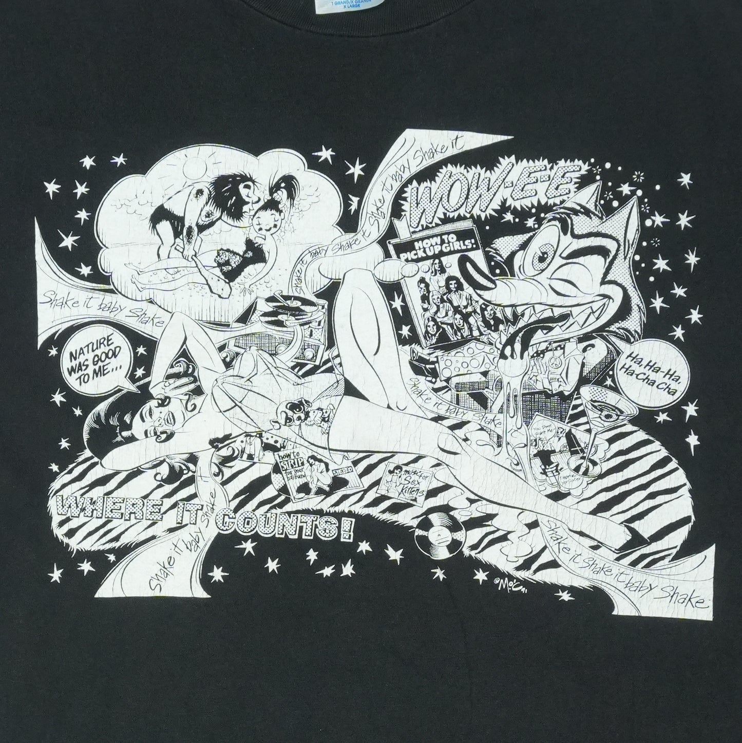 1991 Good Taste Gone Bad Mitch O'Connell Shirt Detail