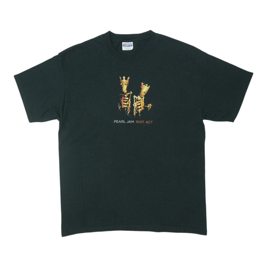 2003 Pearl Jam Riot Act Tour Shirt