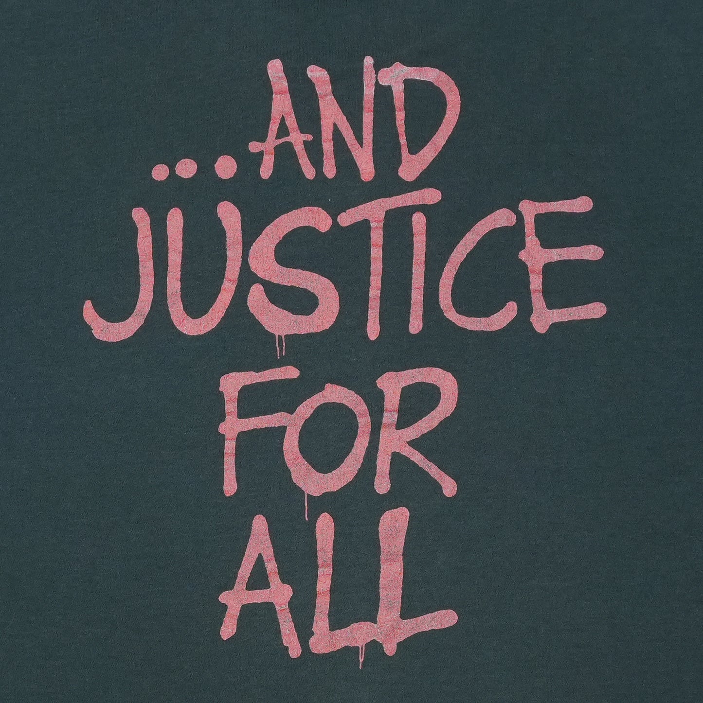 1988 Metallica And Justice For All Shirt
