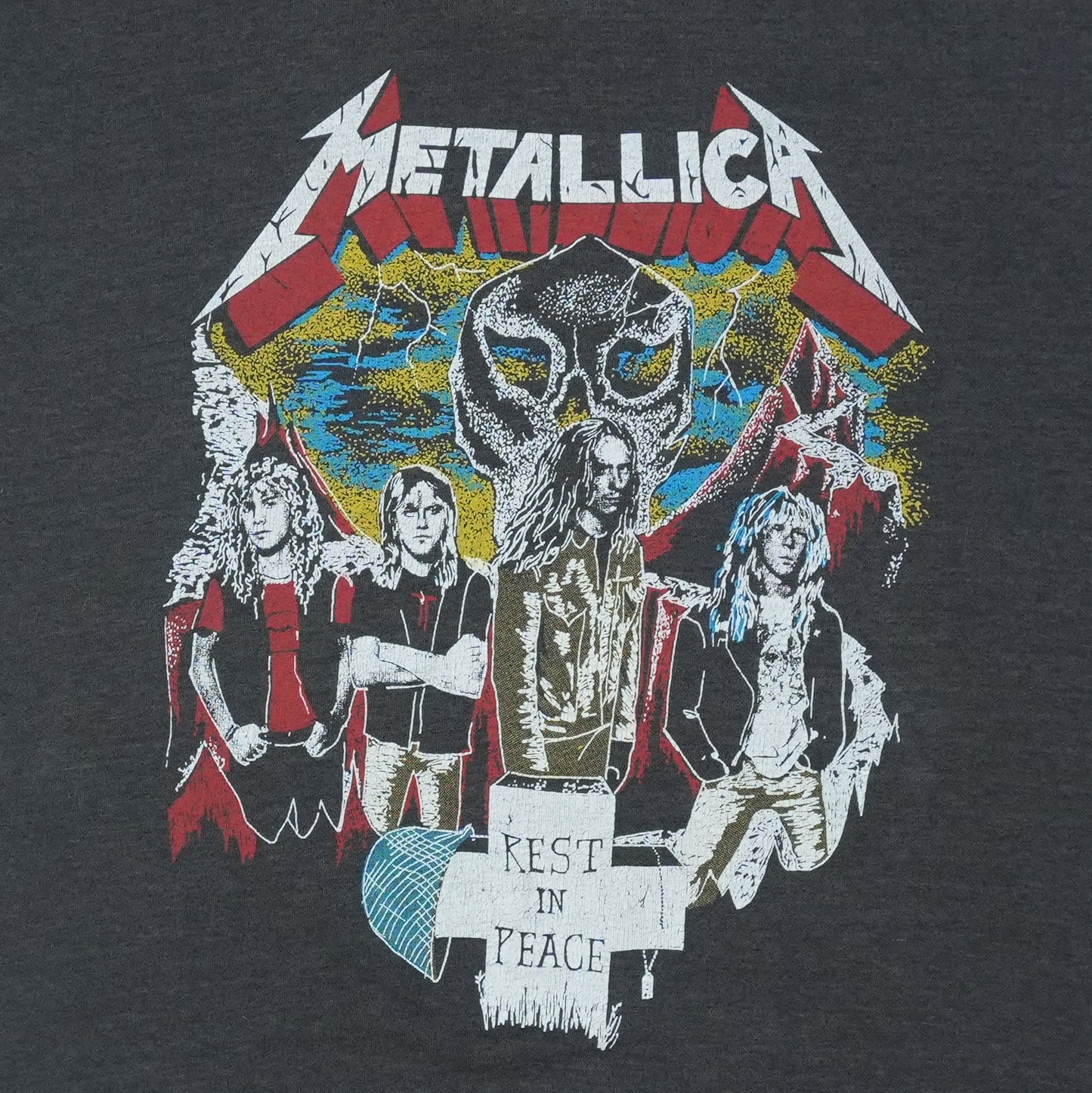 1980s Metallica Cliff Burton Tribute Shirt