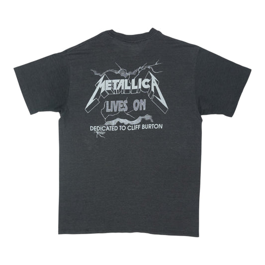 1980s Metallica Cliff Burton Tribute Shirt