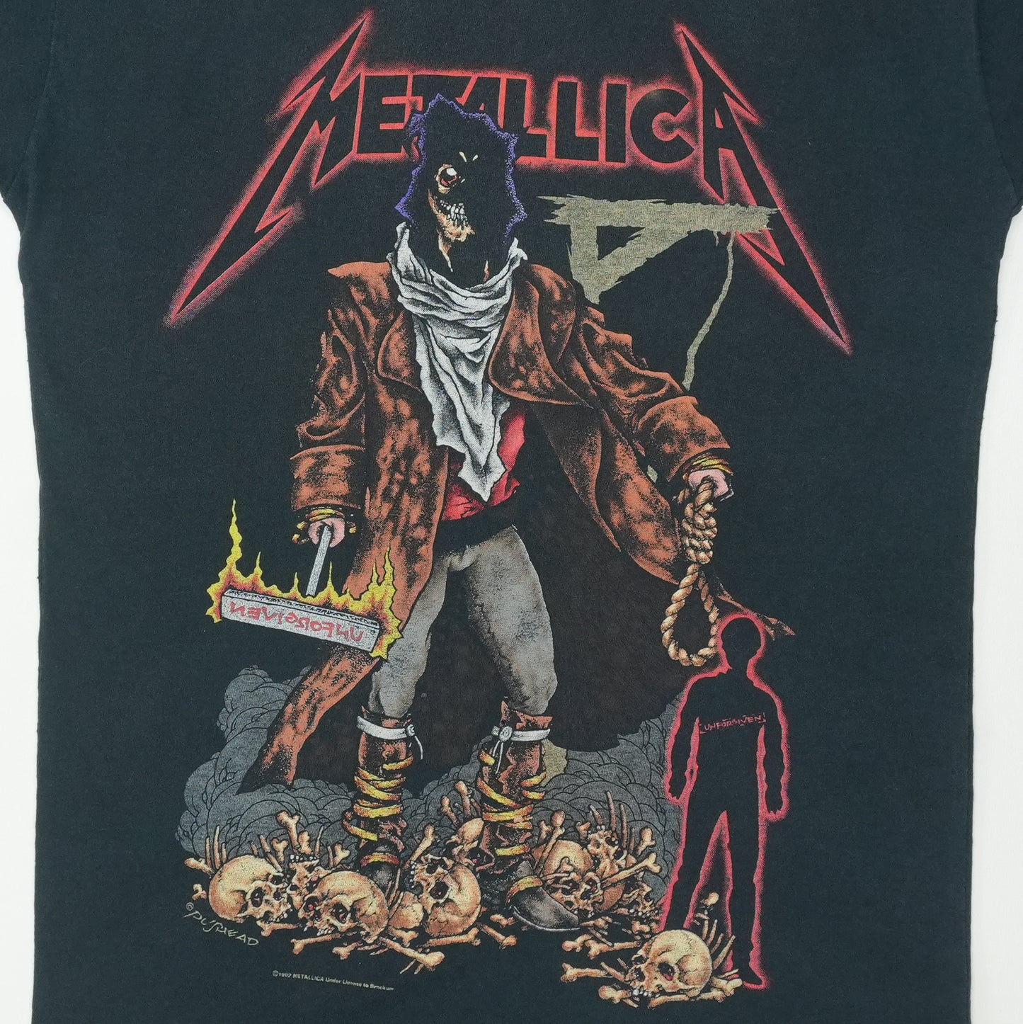 1992 Metallica Unforgiven Shirt