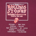 1997 Rolling Stones Bridges To Babylon Tour Shirt Detail