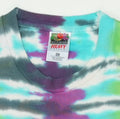 1996 Rush Test For Echo Tie Dye Tour Shirt Detail