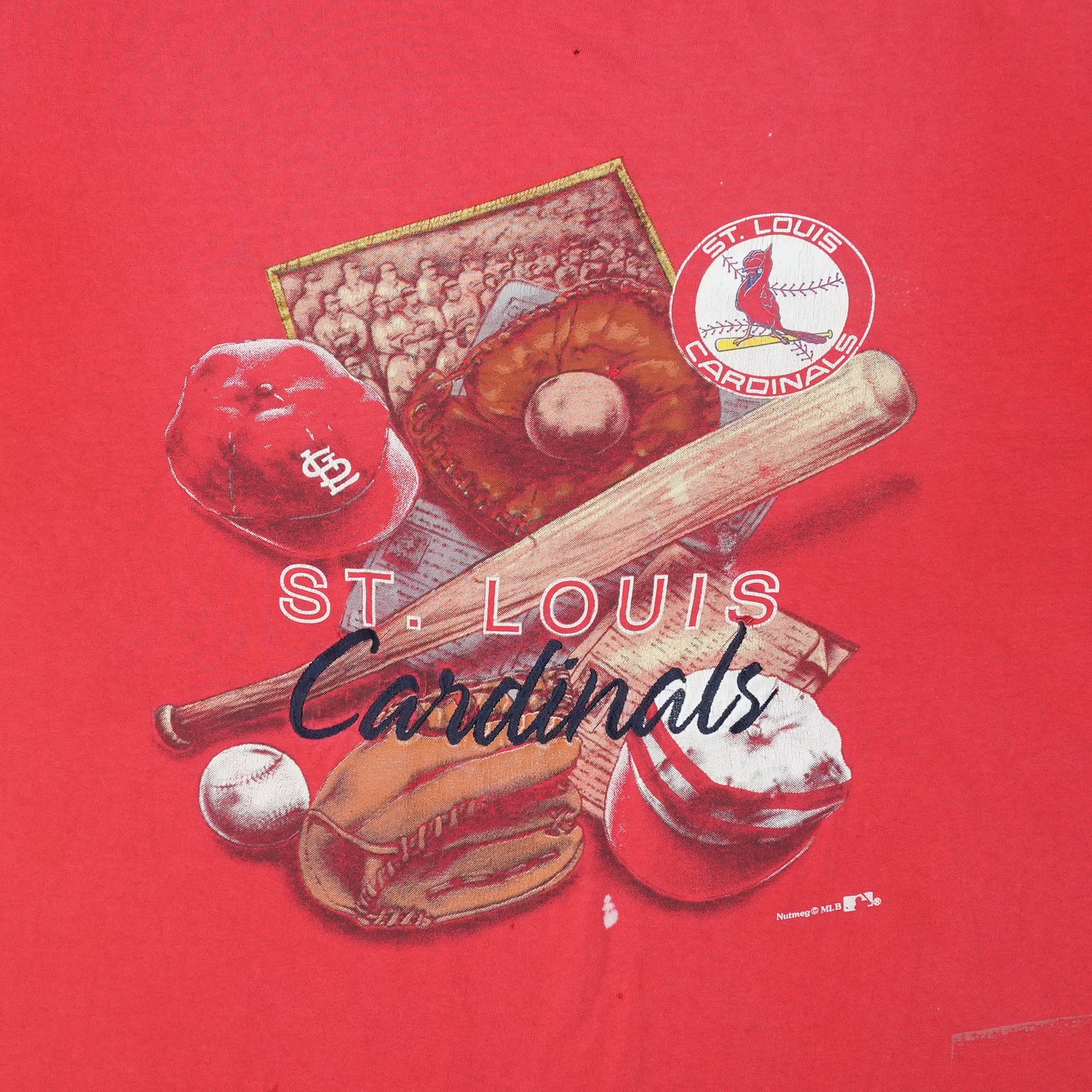 1990s St Louis Cardinals Shirt Detail