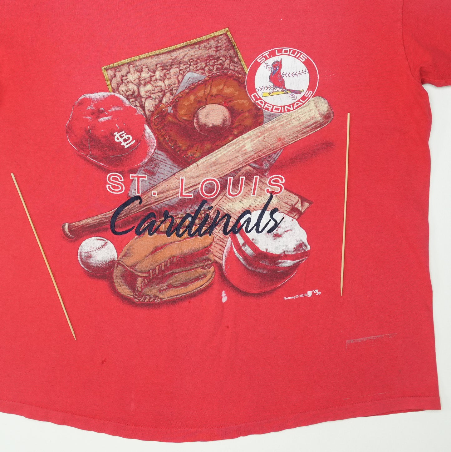 1990s St Louis Cardinals Shirt Detail