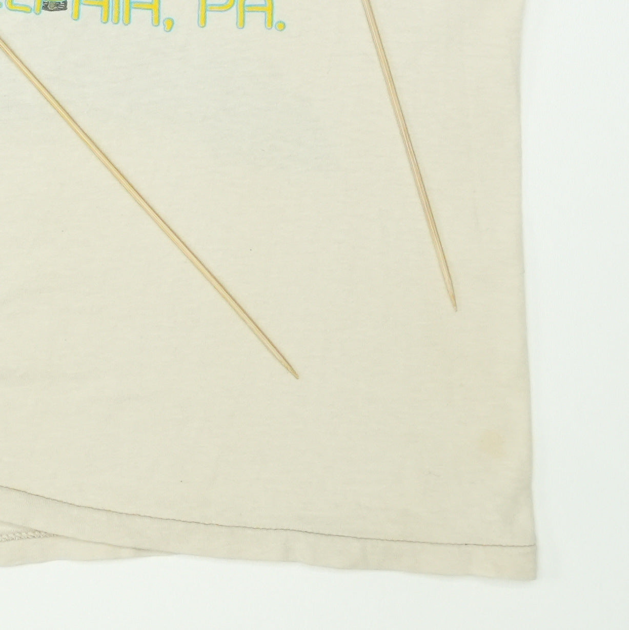 1981 Bruce Springsteen Spectrum Concert Shirt Detail
