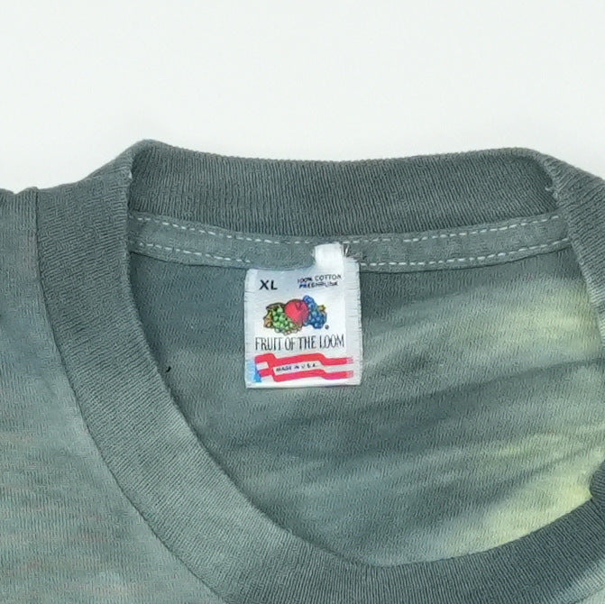 1988 Jim Morrison The Doors Tie Dye Shirt Detail