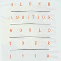 1990 Madonna Blonde Ambition Tour Shirt Detail