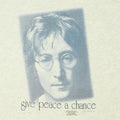 1999 John Lennon Give Peace A Chance Shirt Detail