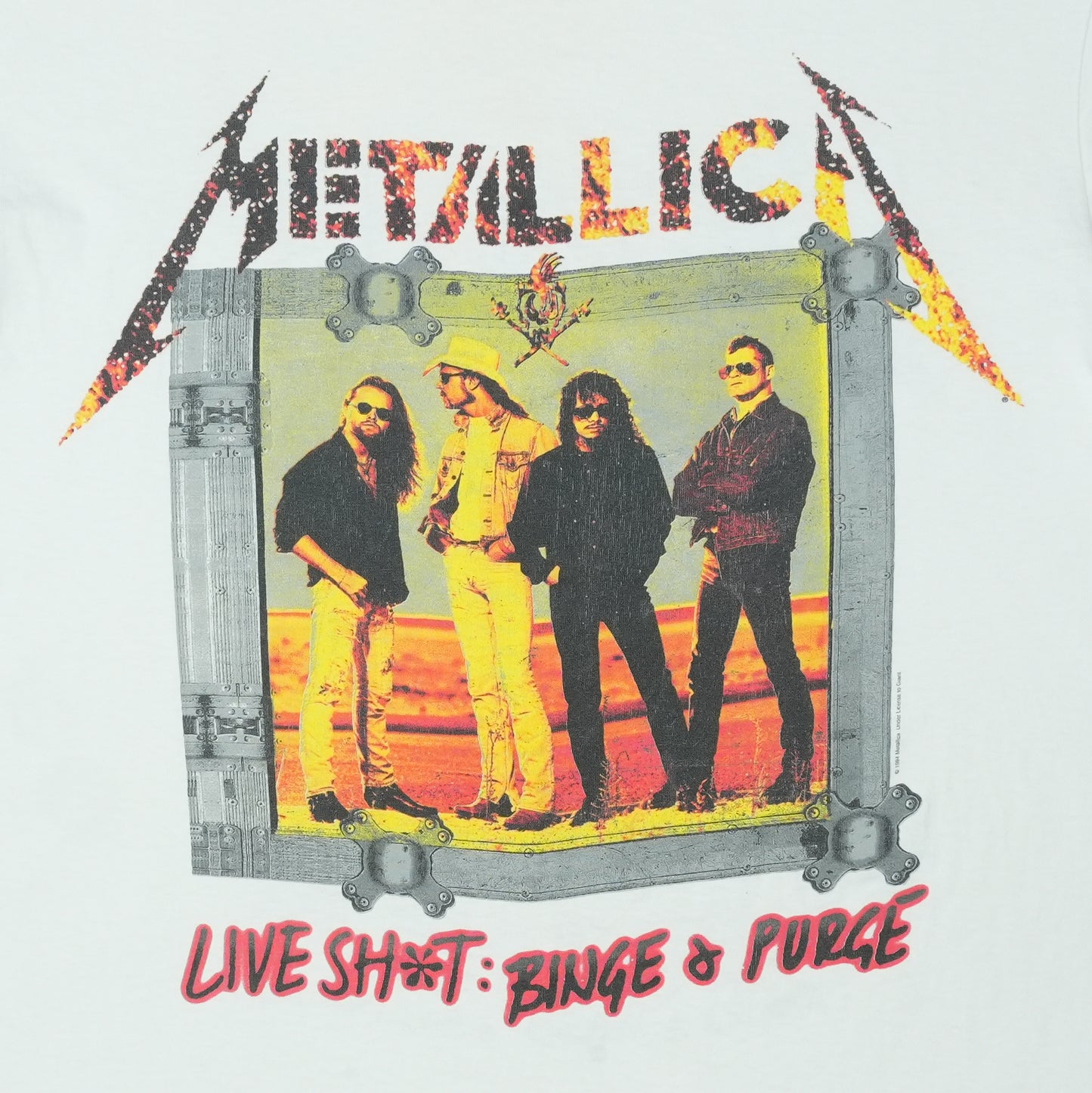 1994 Metallica Binge & Purge Tour Shirt