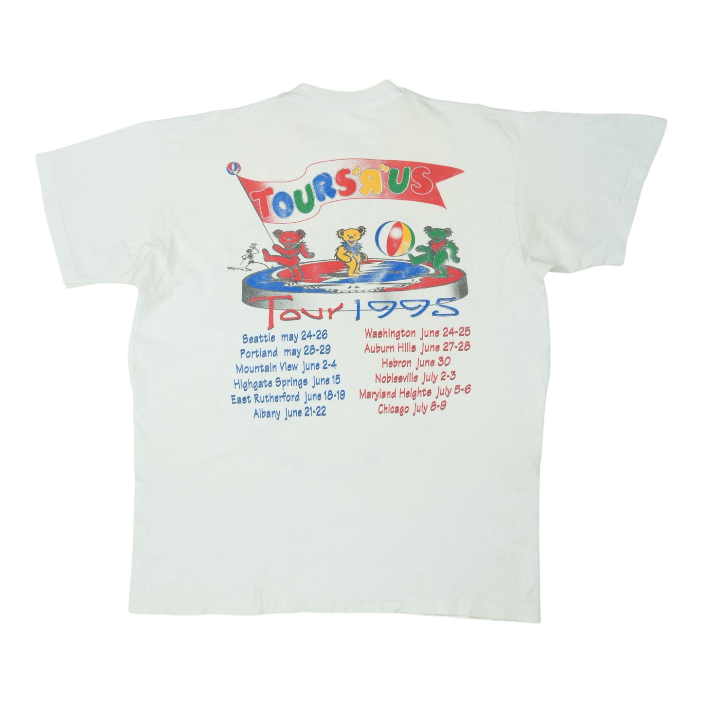 1995 Grateful Dead Tours R Us Shirt