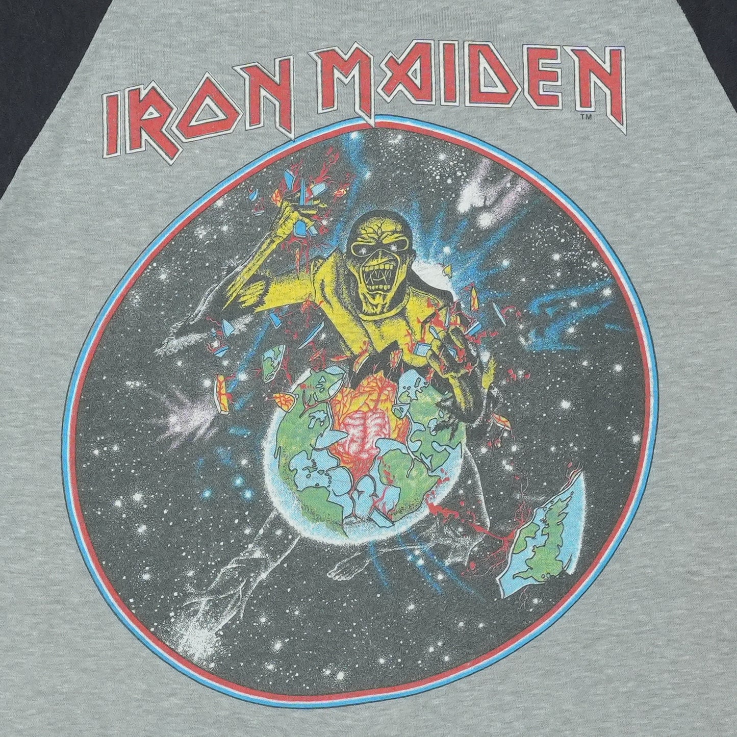 1983 Iron Maiden World Piece Tour Jersey Shirt