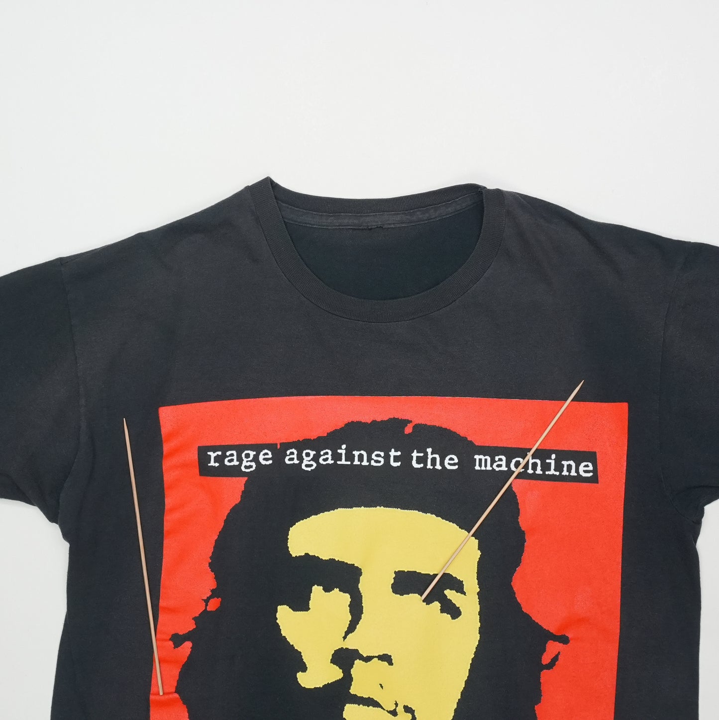 1990s Rage Against The Machine Che Shirt Detail